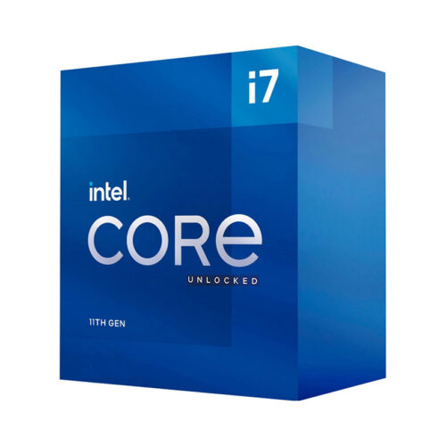 CPU Intel Core i7-11700KF (3.6GHz turbo up to 5Ghz, 8 nhân 16 luồng, 16MB Cache, 125W) – Socket Intel LGA 1200