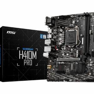 MAINBOARD MSI PRO H410M-B (LGA1200,DDR4x2, M2, DVI, HDMI)