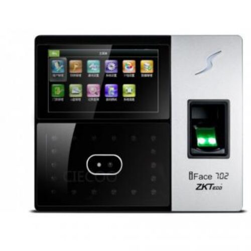Máy chấm công kiểm soát cửa khuôn măt ZKteco Iface702