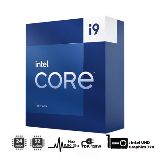 CPU Intel Core i9-13900 (up to 5.6Ghz, 24 nhân 32 luồng, 36MB Cache, 65W) – Socket Intel LGA 1700/Raptor Lake)