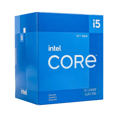 CPU Intel Core i5-12400F (Upto 4.4Ghz, 6 nhân 12 luồng, 18MB Cache, 65W) – Socket Intel LGA 1700)