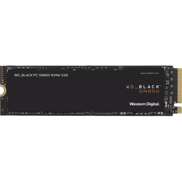 Ổ cứng SSD WD SN850 Black 1TB M.2 2280 PCIe NVMe 4x4 (Đọc 7000MB/s - Ghi 5300MB/s)-(WDS100T1X0E)