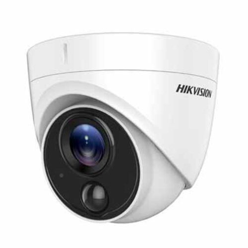 Camera HDTVI bán cầu 2MP – tích hợp cảm biến PIR + đèn HIKVISON DS-2CE71D8T-PIRL