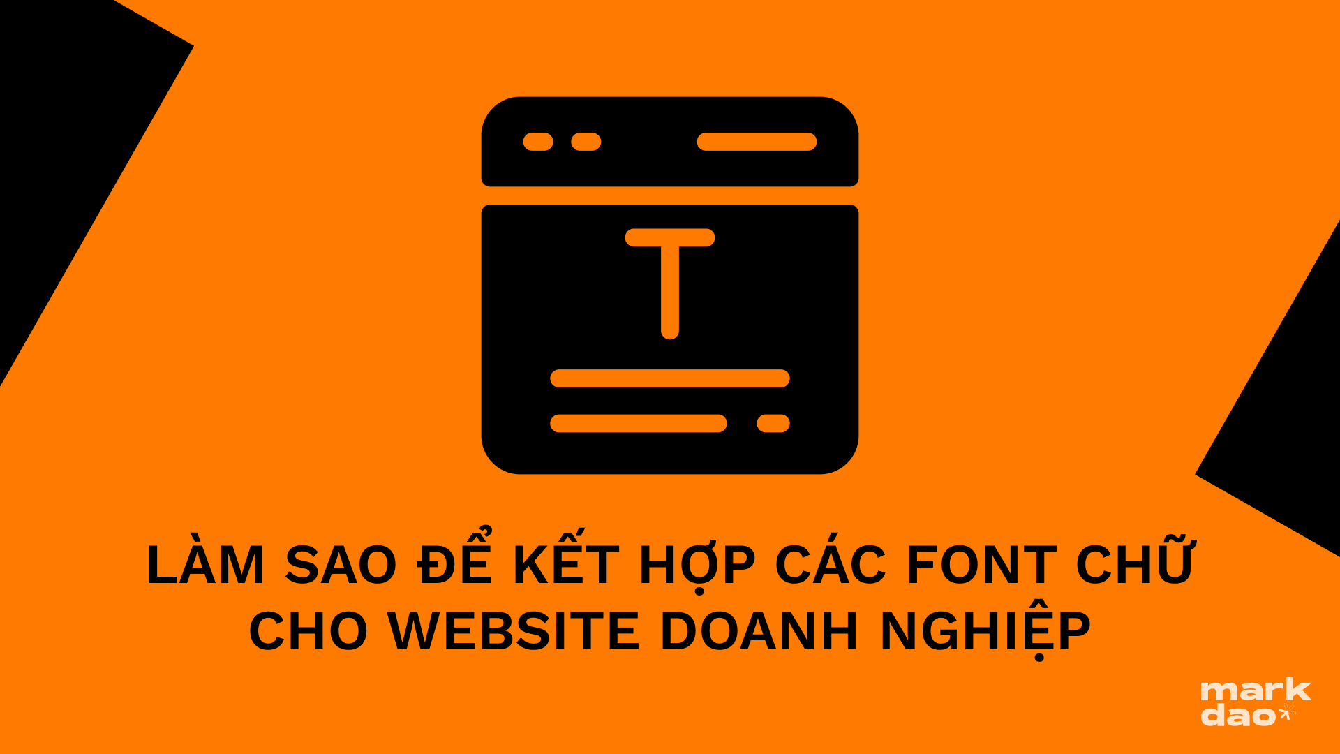 Thiết kế website doanh nghiệp chuẩn đẹp – Làm sao để kết hợp các font chữ?