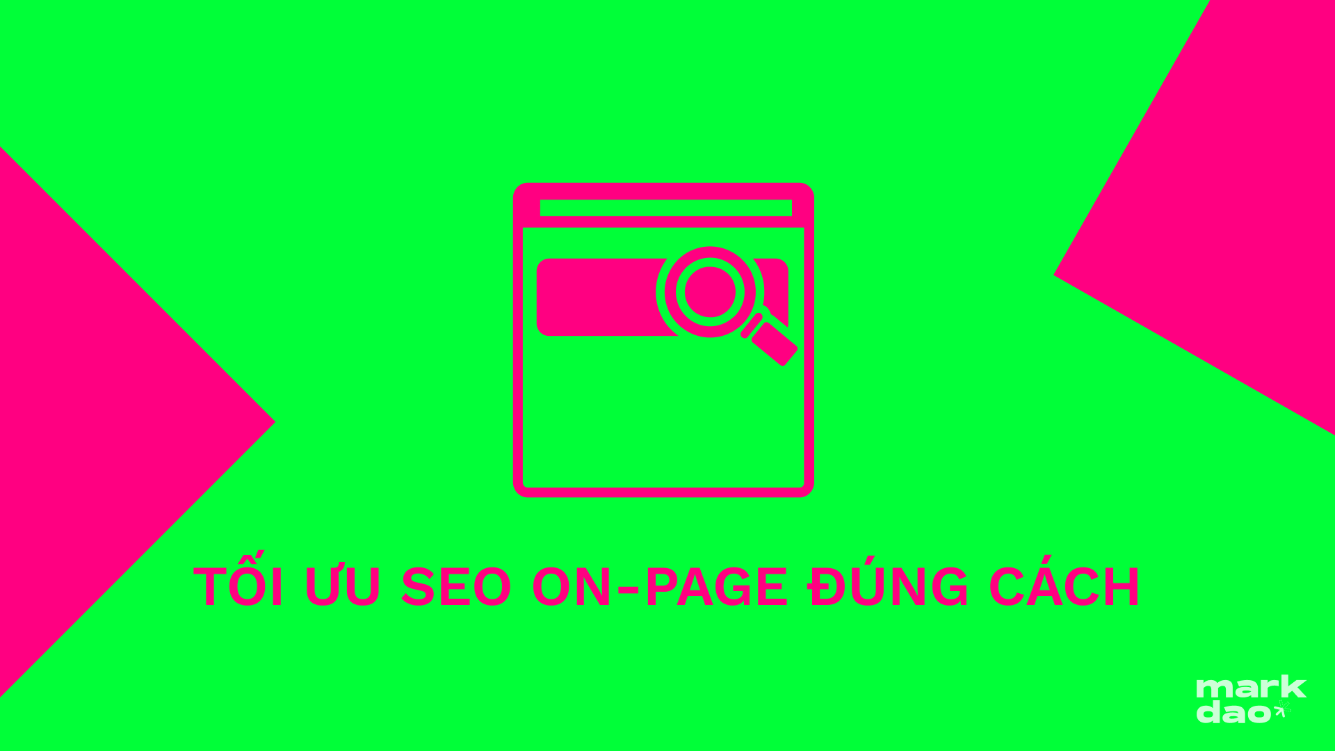 Hướng dẫn tối ưu SEO website chuẩn SEO on-page