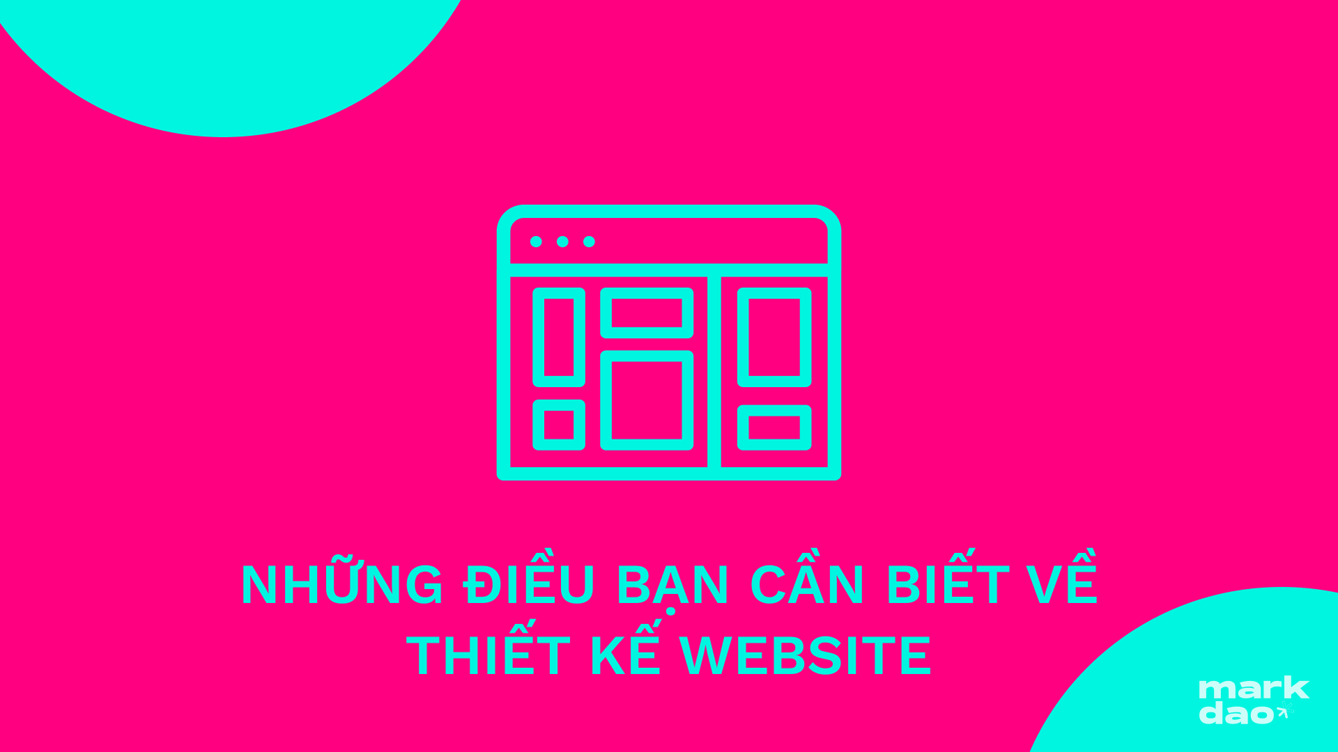 Thiết kế web và những điều bạn cần biết