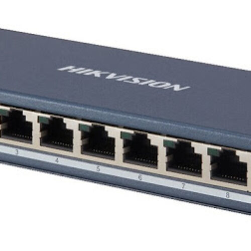 Switch mạng 8 cổng Gigabit 10/100/1000Mbps, layer 2 Hikvision DS-3E0508-E(B)