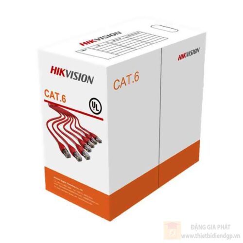 Cáp mạng chuyên dụng CAT6 Hikvision DS-1LN6U-G