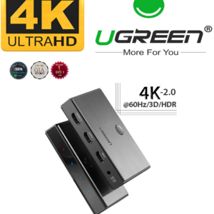 Bộ Chia HDMI 2.0 4K60Hz 1 Vào 2 Ra Cao Cấp Ugreen 50707