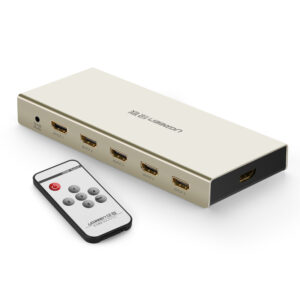 Bộ gộp HDMI 5x1 Chính Hãng Ugreen 40279, hỗ trợ 4K*2K, 3D , Full HD