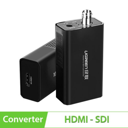 Bộ chuyển đổi HDMI to SDI cho camera hỗ trợ 1080p chính hãng Ugreen 40966 cao cấp