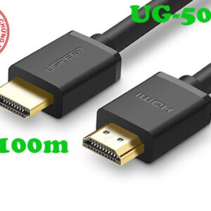 Cáp HDMI 1.4 dài 100M hỗ trợ Ethernet + 4k 2k HDMI chính hãng Ugreen 50410 (Chip Khuếch Đại)