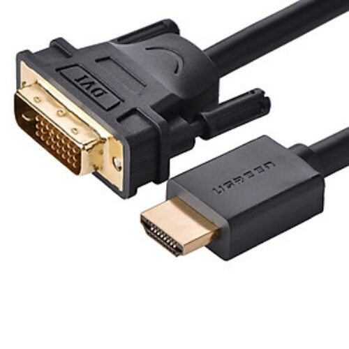 Cáp chuyển đổi HDMI sang DVI dài 1m Ugreen 30116 cao cấp