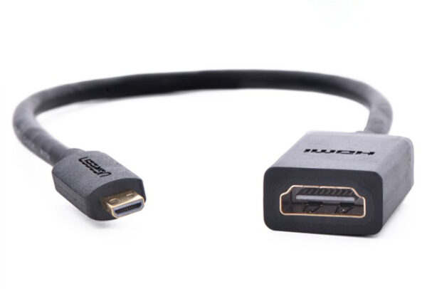 Cáp chuyển đổi micro HDMI to HDMI âm dài 20cm Ugreen 20134