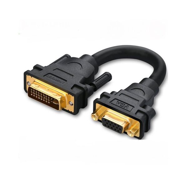 Cáp chuyển đổi DVI to VGA (24+5) chính hãng Ugreen 30499