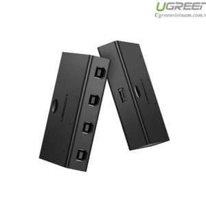 Bộ Chia Sẻ USB 2.0 Cho 4 Máy Tính Chính Hãng Ugreen 30346