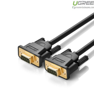 Cáp cổng Com Rs232 9 chân âm sang Com 9 chân âm (9F/9F) dài 5m chính hãng Ugreen 20152 cao cấp