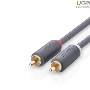 Cáp AV hoa sen 2 đầu RCA dài 5m chính hãng Ugreen 10520 Cao cấp