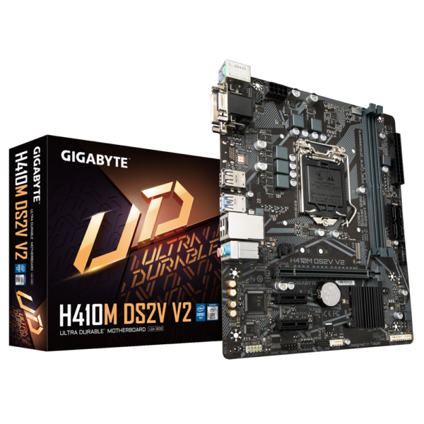 Mainboard Gigabyte H410M-DS2V V3 (Intel H510, Socket 1200, m-ATX, 2 khe Ram DDR4)