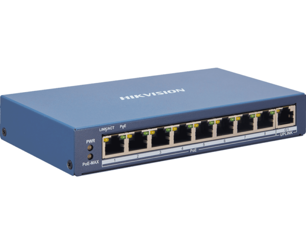 SWITCH 9PORT POE SMART MANAGED HIKVISION DS-3E1309P-EI