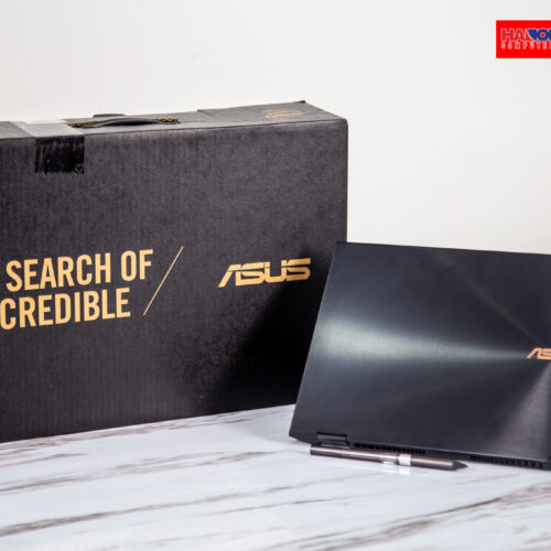 Laptop Asus ZenBook UX371EA-HL494TS (i7 1165G7/16GB RAM/1TB SSD/13.3 UDH Touch/Win10/Office/Cáp/Túi/Đen)