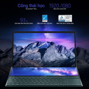 Laptop Asus ZenBook UX482EA-KA081T (i5 1135G7/8GB RAM/512B SSD/14 FHD Cảm ứng/Win10/Bút/Túi
