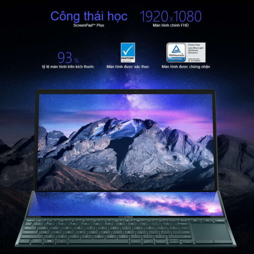 Laptop Asus ZenBook UX482EA-KA081T (i5 1135G7/8GB RAM/512B SSD/14 FHD Cảm ứng/Win10/Bút/Túi
