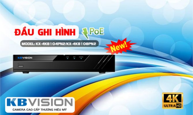 Đầu Ghi IP POE-Công Nghệ Mới Cho Lựa Chọn Hoàn Hảo