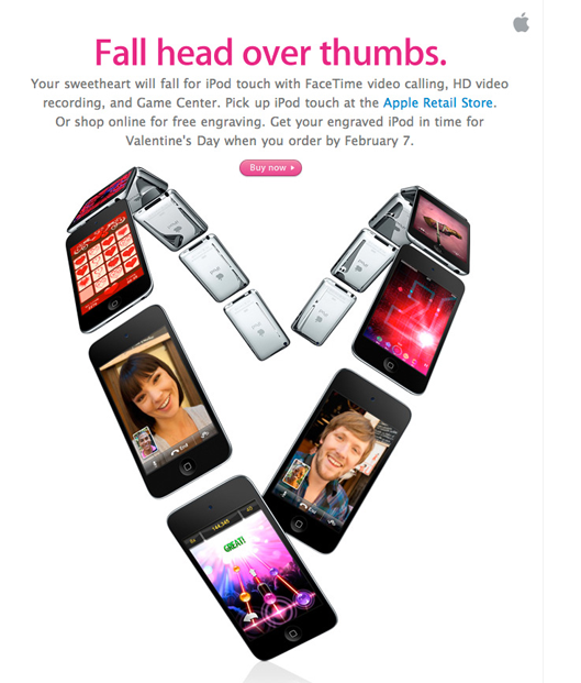 mau-email-marketing-apple mẫu Email Marketing Apple