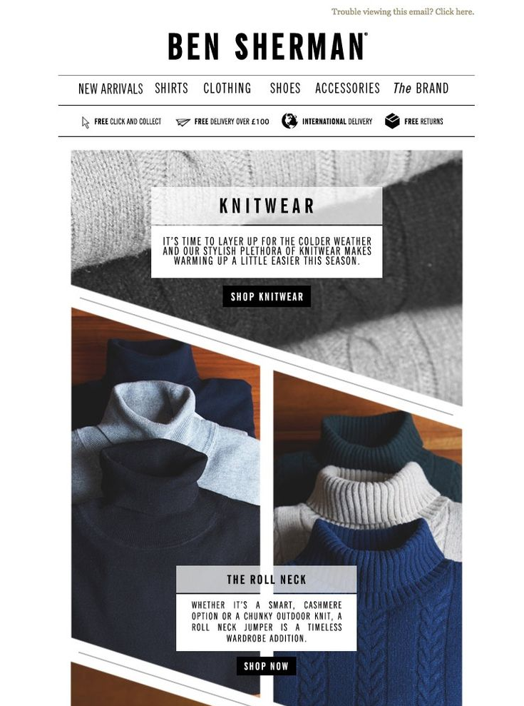 mau-email-marketing-ben-sherman mẫu Email Marketing Ben Sherman