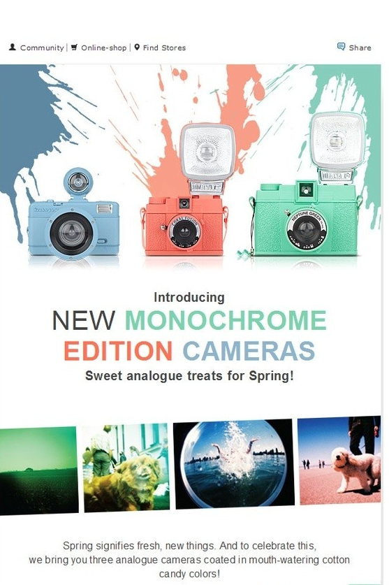 mau-email-marketing-lomography mẫu Email Marketing Lomography