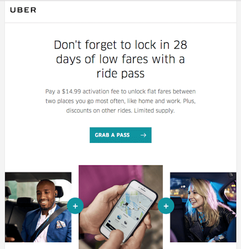 mau-email-marketing-uber Uber email marketing