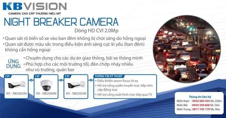 Bức phá màn đêm cùng Night Breaker Camera HD CVI